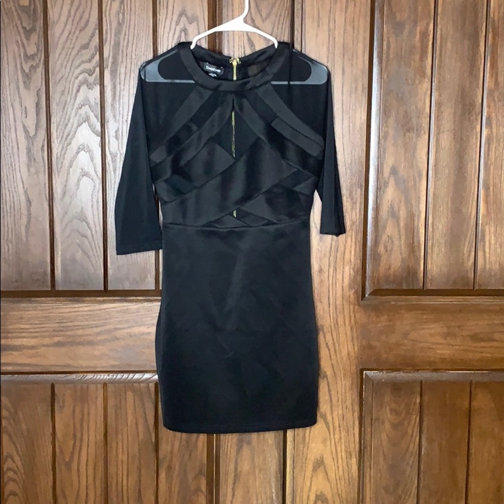 Bebe black dress